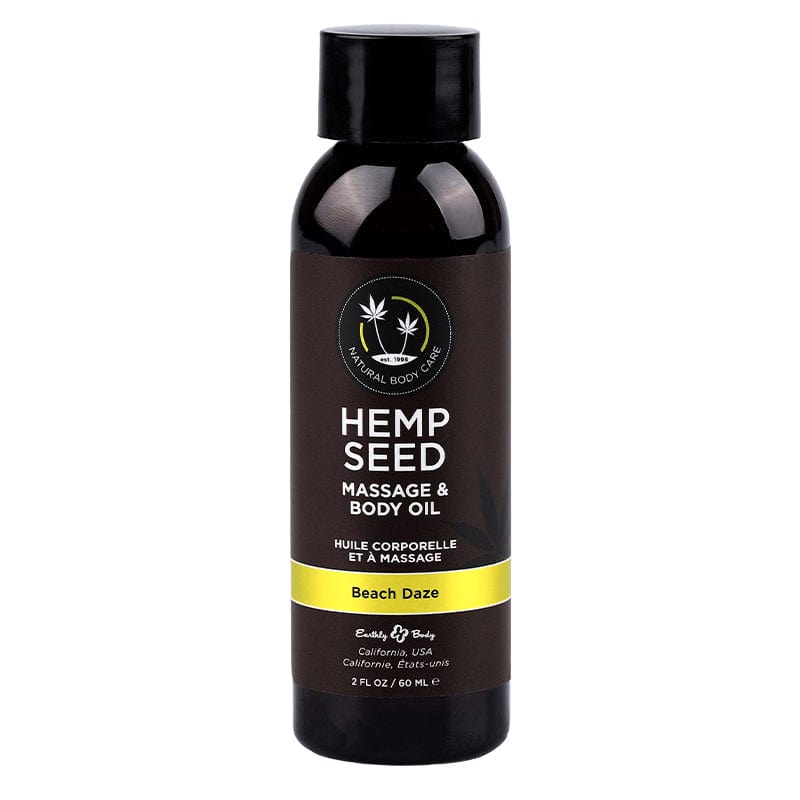 Earthly Body Massage Oil 2oz Earthly Body Hemp Seed Massage Oil Beach Daze