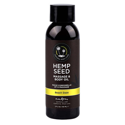 Earthly Body Massage Oil 2oz Earthly Body Hemp Seed Massage Oil Beach Daze