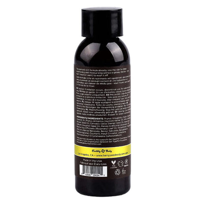 Earthly Body Massage Oil Earthly Body Hemp Seed Massage Oil Beach Daze