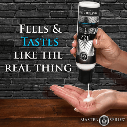 Master Series Jizz realistic cum-style lubricant graphic
