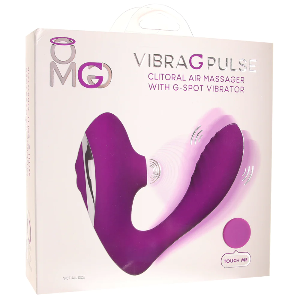 DeeVa OMG Vibra G Pulse Clitoral Air Massager - XOXTOYS