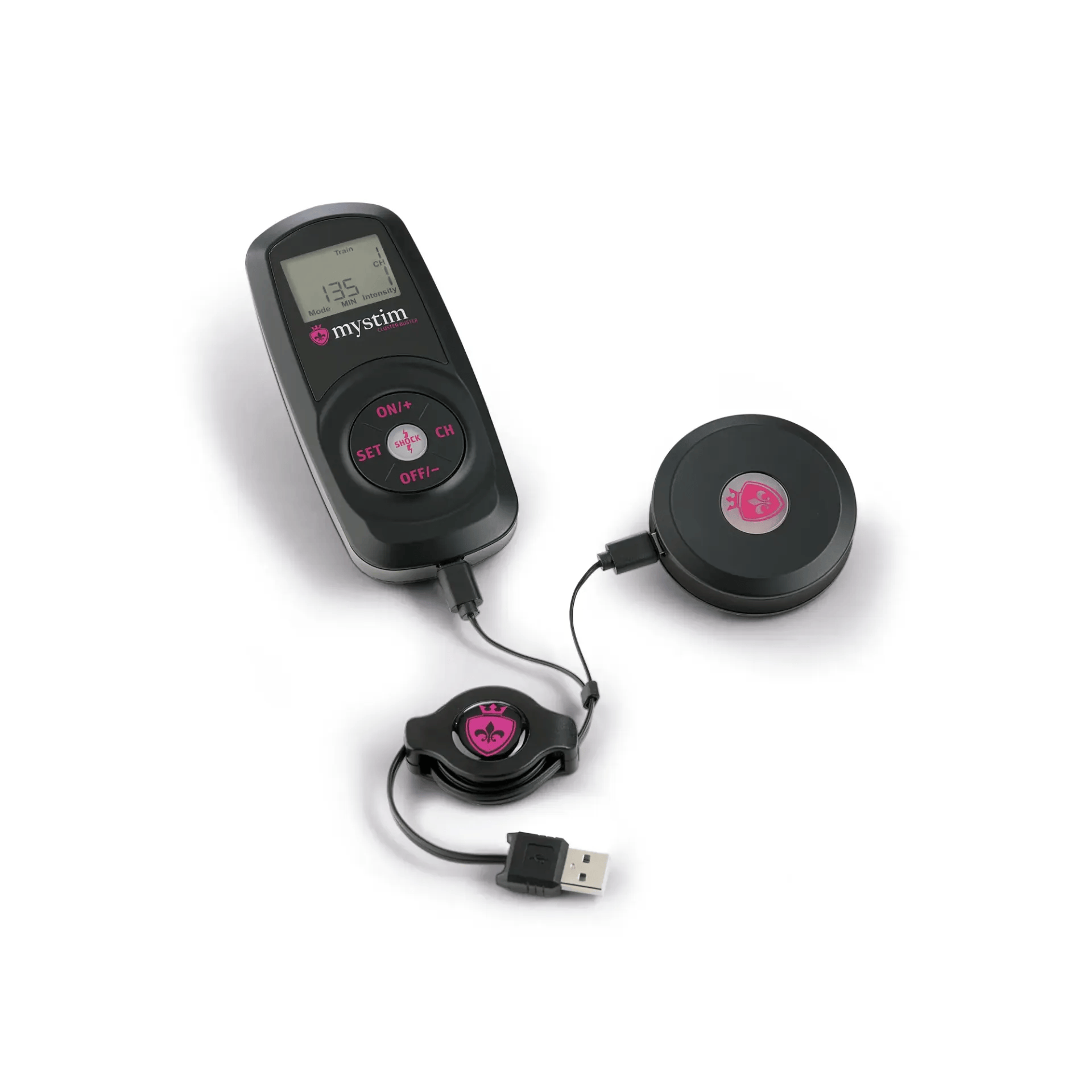 Mystim Electro-sex Toys Mystim Cluster Buster Remote Controlled eStim Starter Kit