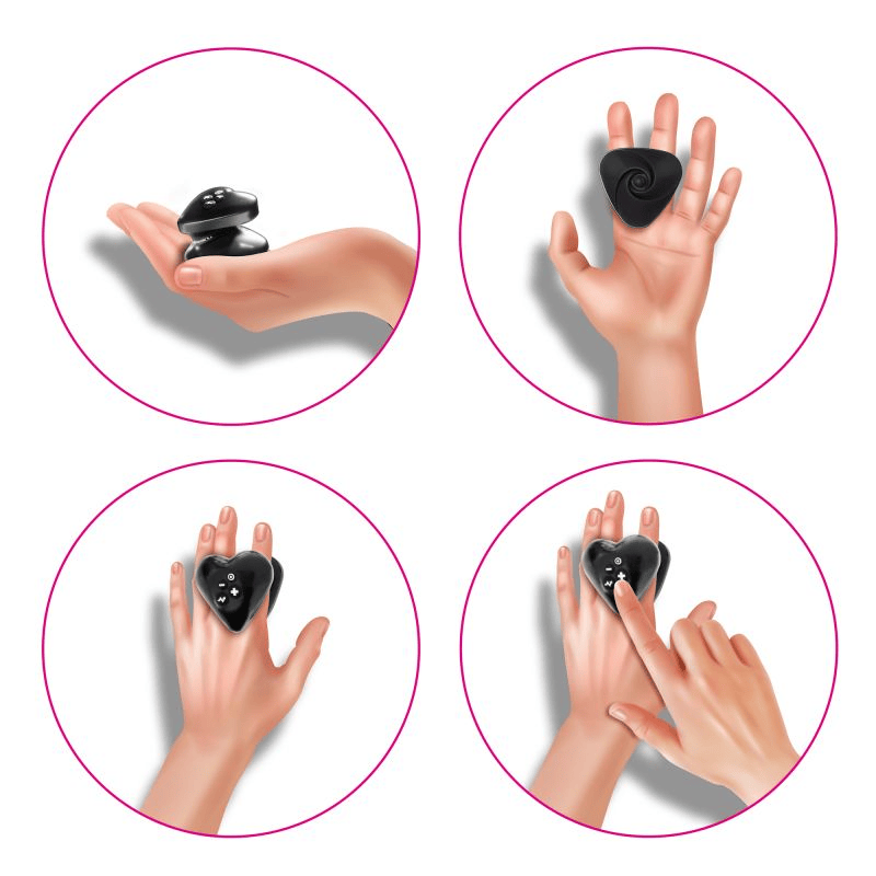 Mystim Mystim Heart's Desire eStim Lay-On Vibrator