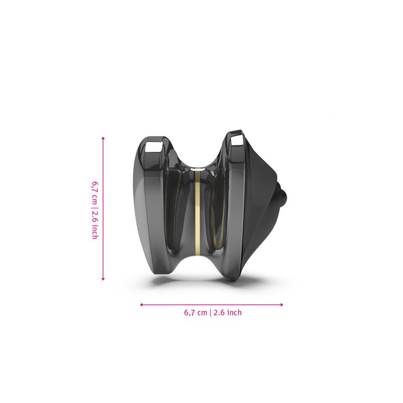 Mystim Mystim Heart's Desire eStim Lay-On Vibrator
