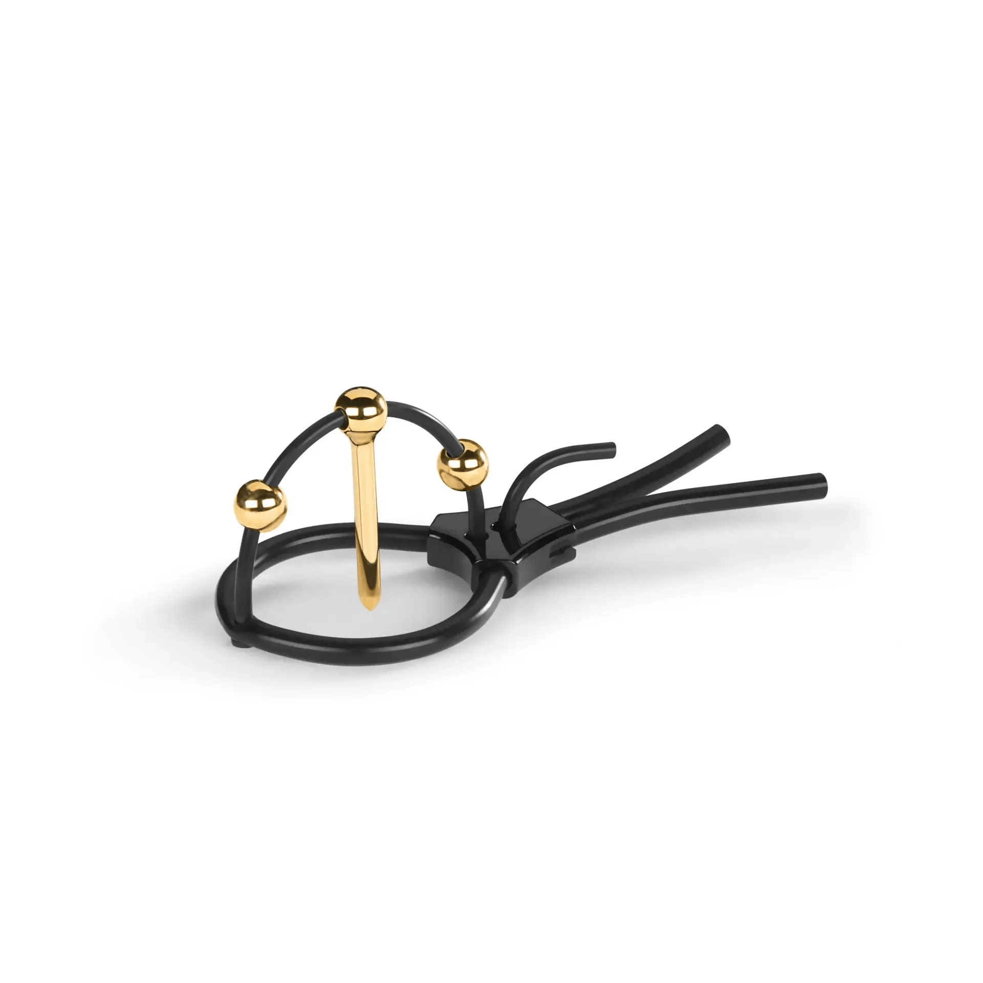 Mystim Plunging Pete eStim Penis Loop with Urethral Sound Image 2
