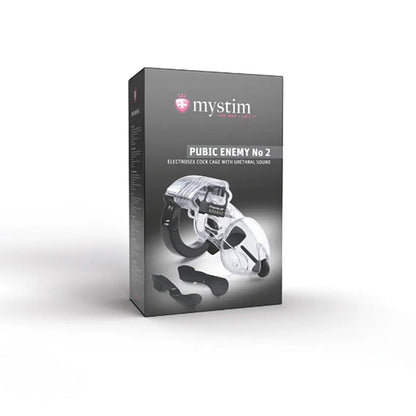 Mystim Chastity Device Mystim Pubic Enemy No.2 eStim Cock Cage