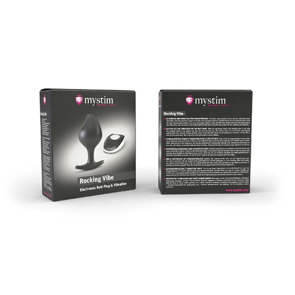 Mystim Anal Toys Mystim Rocking Vibe eStim Butt Plug