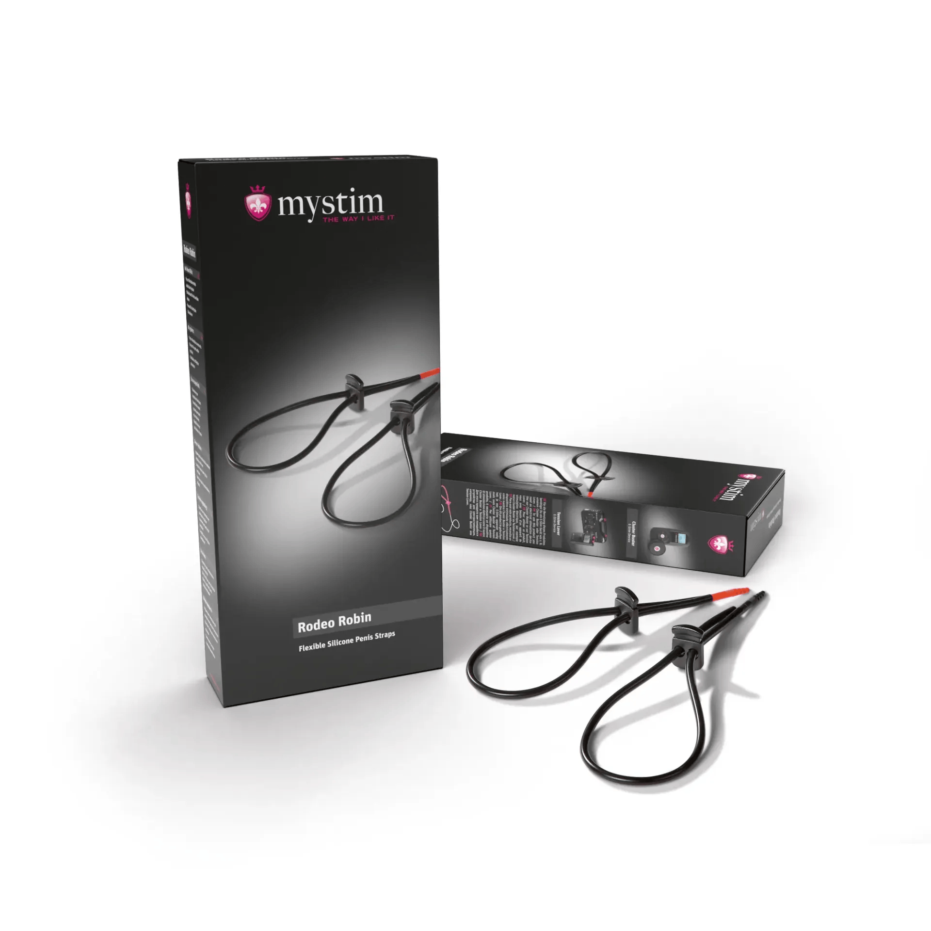 Mystim Cock Rings Mystim Rodeo Robin eStim Flexible Silicone Penis Straps