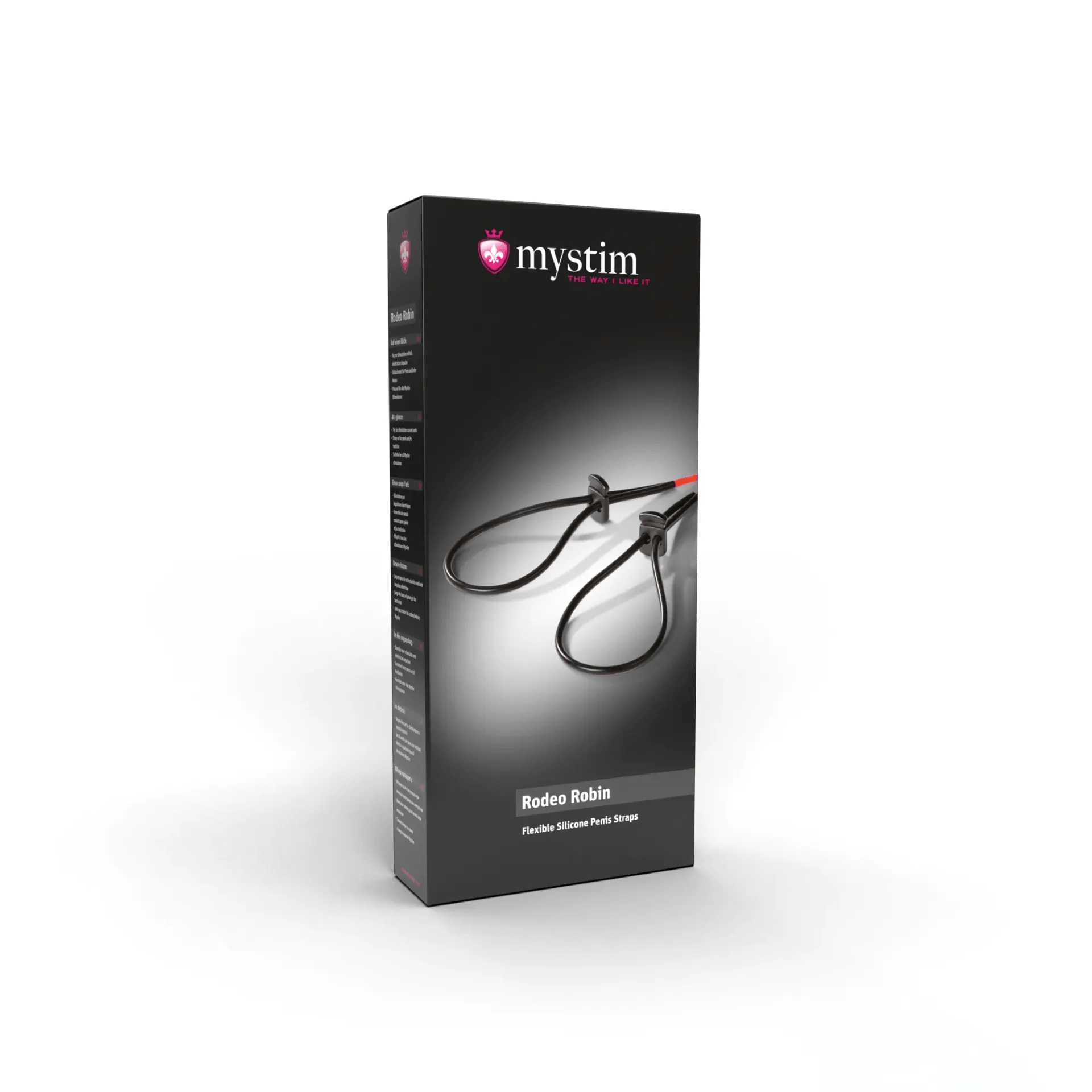 Mystim Cock Rings Mystim Rodeo Robin eStim Flexible Silicone Penis Straps