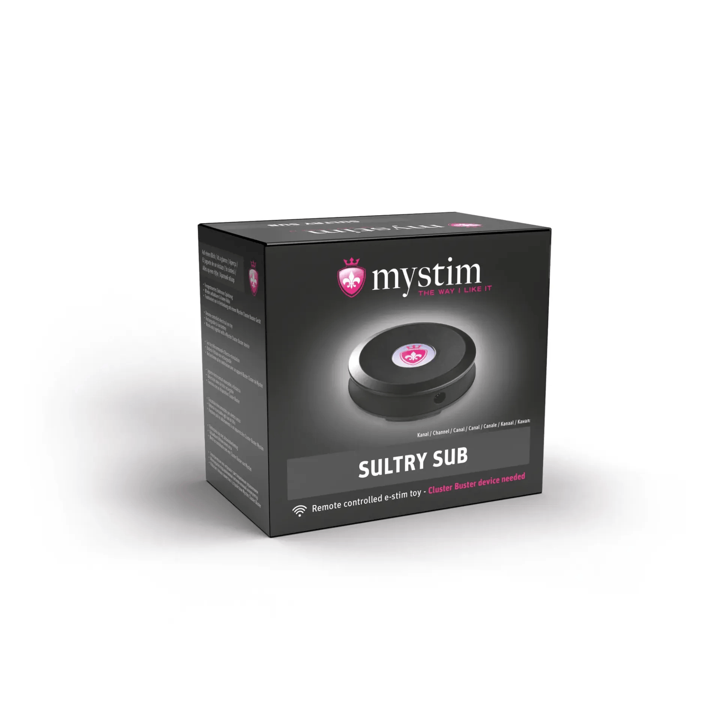 Mystim Mystim Sultry Sub Remote Controlled E-Stim Channel 2 Receiver