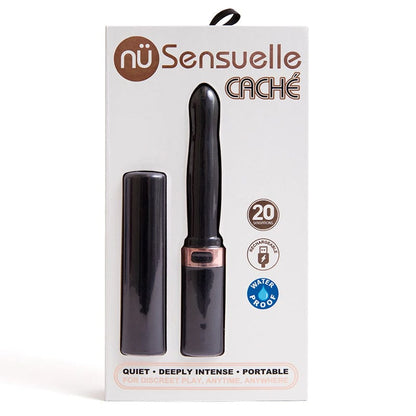 Nü Sensuelle Vibrators Black Nu Sensuelle Cache
