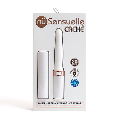 Nü Sensuelle Vibrators White Nu Sensuelle Cache