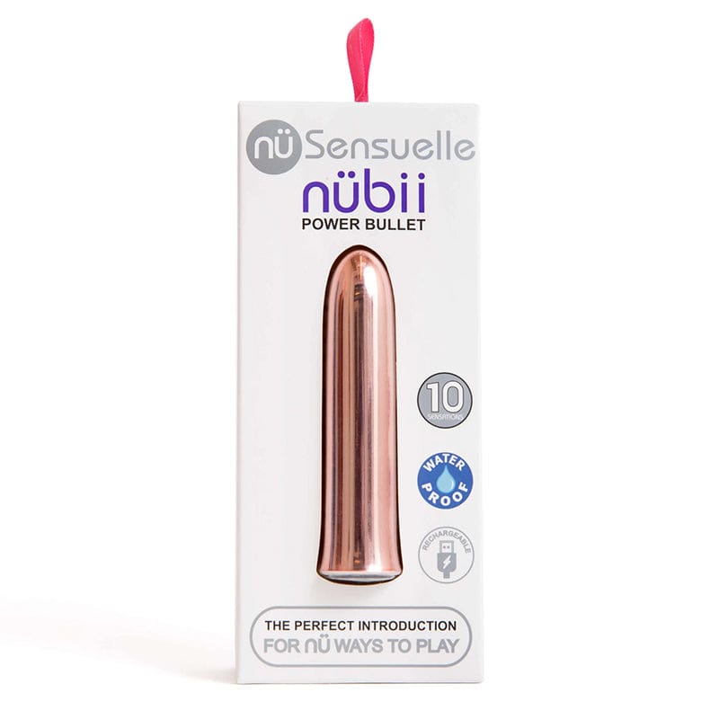 Nü Sensuelle Vibrators Rose Gold Nu Sensuelle Nubii Bullet