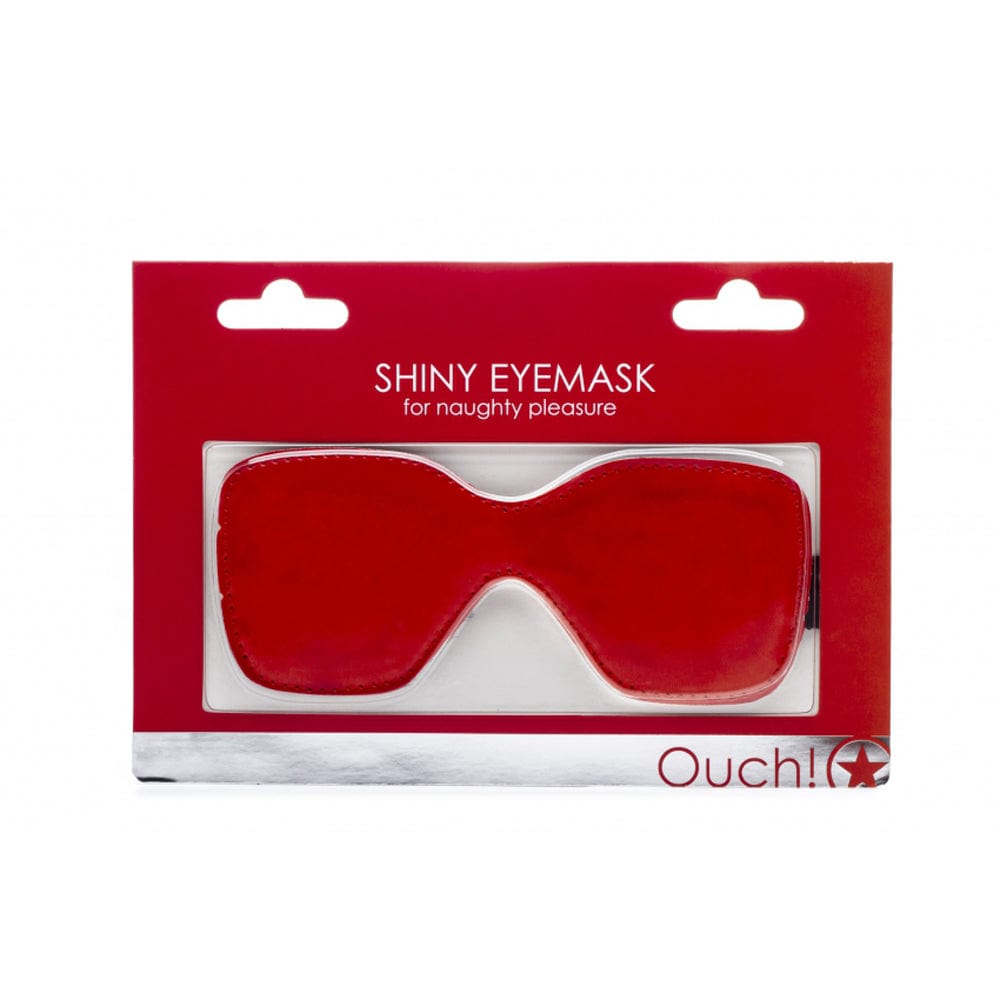SHOTS Toys Canada/America Ouch! Shiny Eyemask - Red *