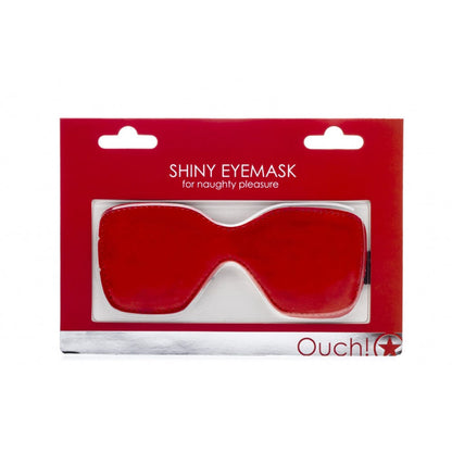 SHOTS Toys Canada/America Ouch! Shiny Eyemask - Red *