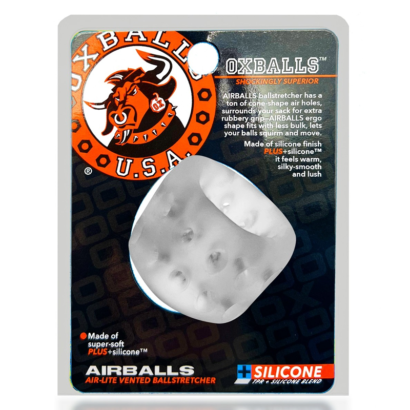 Oxballs Airballs Air-Lite Vented Ballstretcher - XOXTOYS