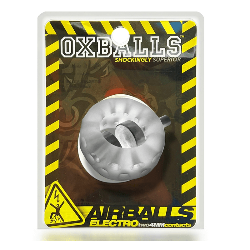 OXBALLS AIRBALLS ELECTRO, air-lite ballstretcher, CLEAR ICE