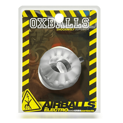 OXBALLS AIRBALLS ELECTRO, air-lite ballstretcher, CLEAR ICE