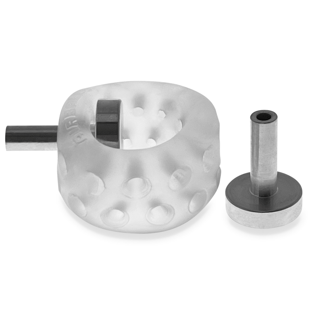 OXBALLS AIRBALLS ELECTRO, air-lite ballstretcher, CLEAR ICE