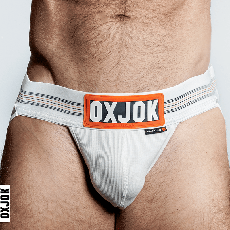 Oxballs Lingerie Oxballs Oxjok Slingjock White Snow