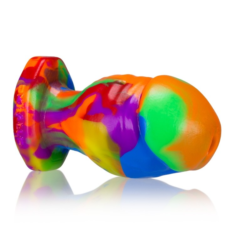 Oxballs Honcho Rainbow Silicone Plug - XOXTOYS