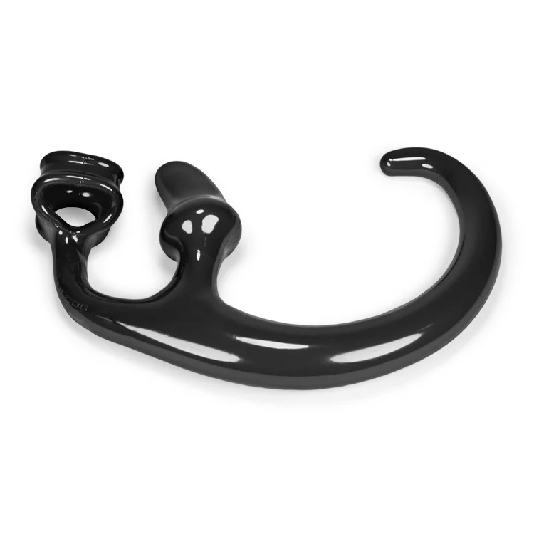 OXBALLS Alien Tail Butt Plug in Black
