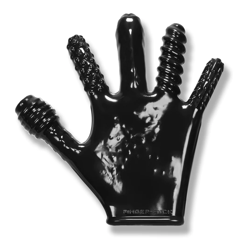 OXBALLS Finger Fuck Glove in black
