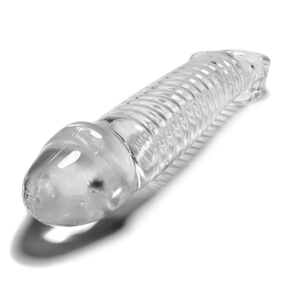 OXBALLS Muscle Cocksheath showing ribbed sleeve detail