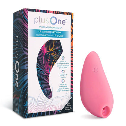 Rechargeable PlusOne Air Pulsing Arouser external stimulator
