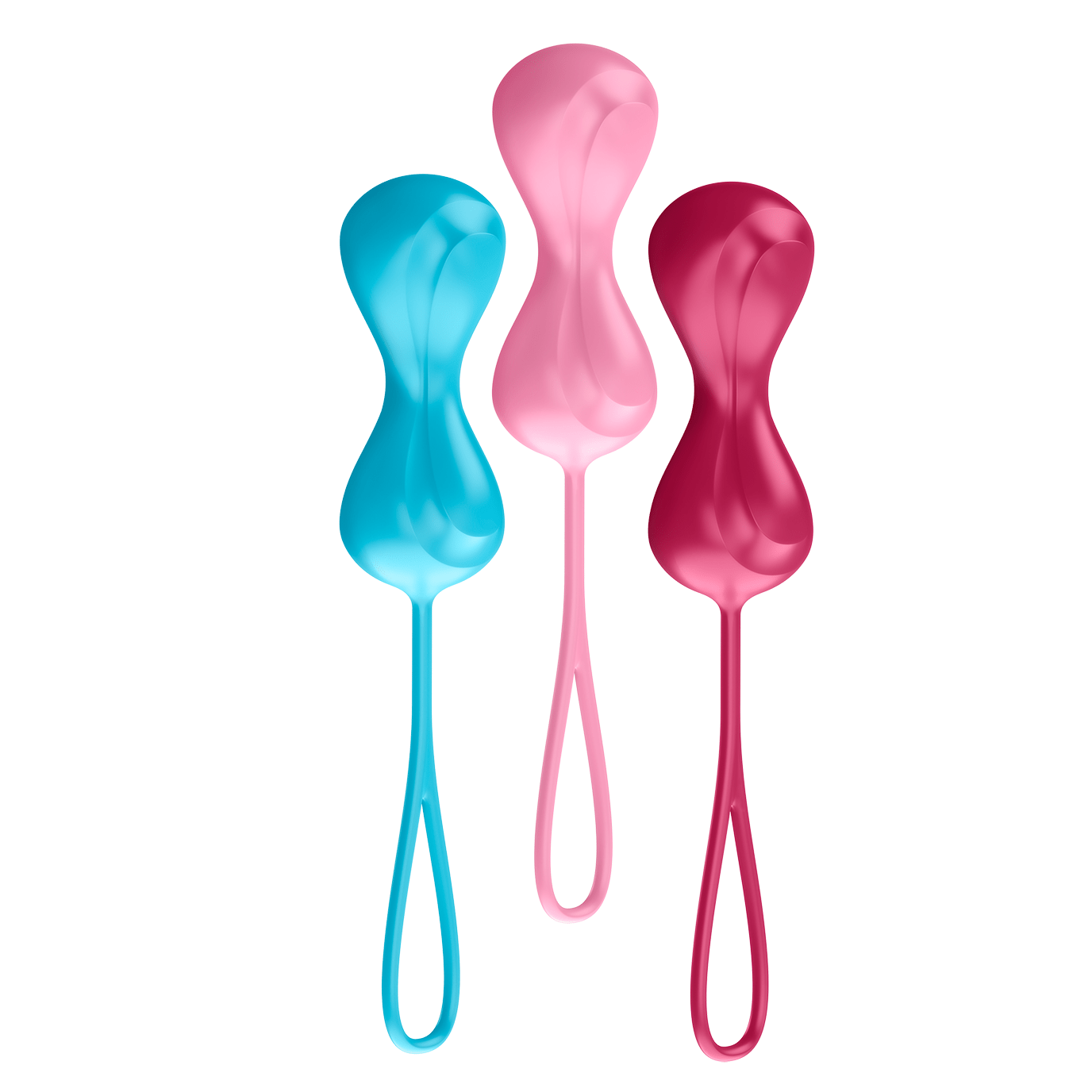 Satisfyer Satisfyer Power Balls (set of 3) - turquoise, red, pink