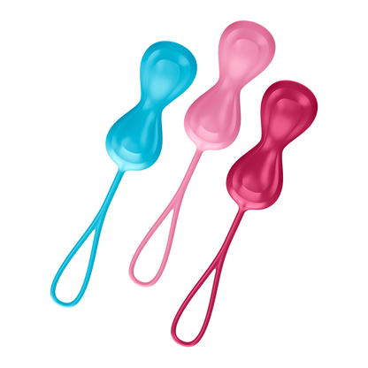 Satisfyer Satisfyer Power Balls (set of 3) - turquoise, red, pink