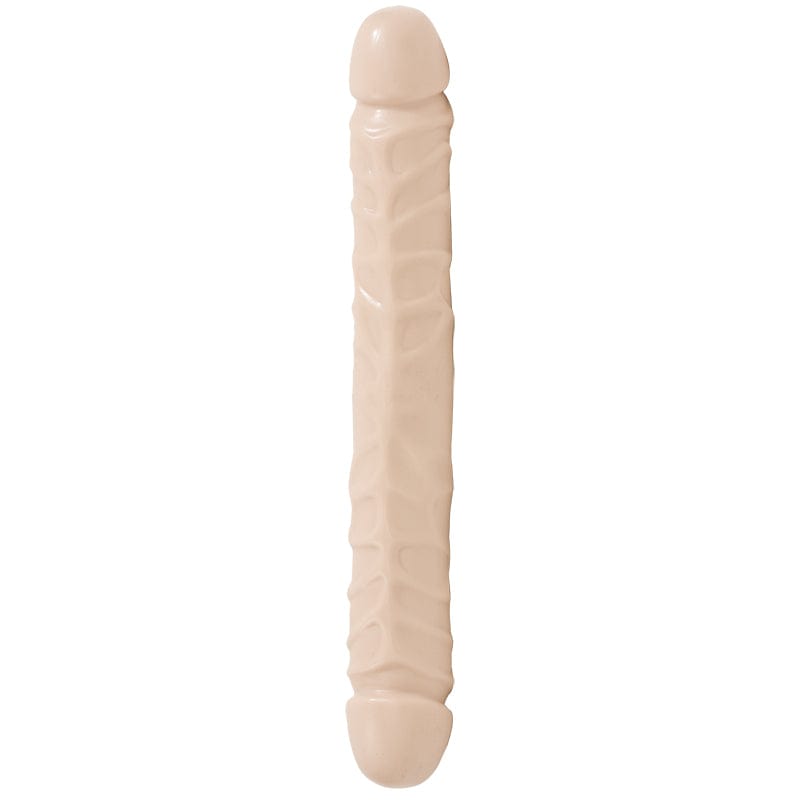 Doc Johnson Dongs & Dildos Doc Johnson's Jr. Veined 12" Double Header Dong