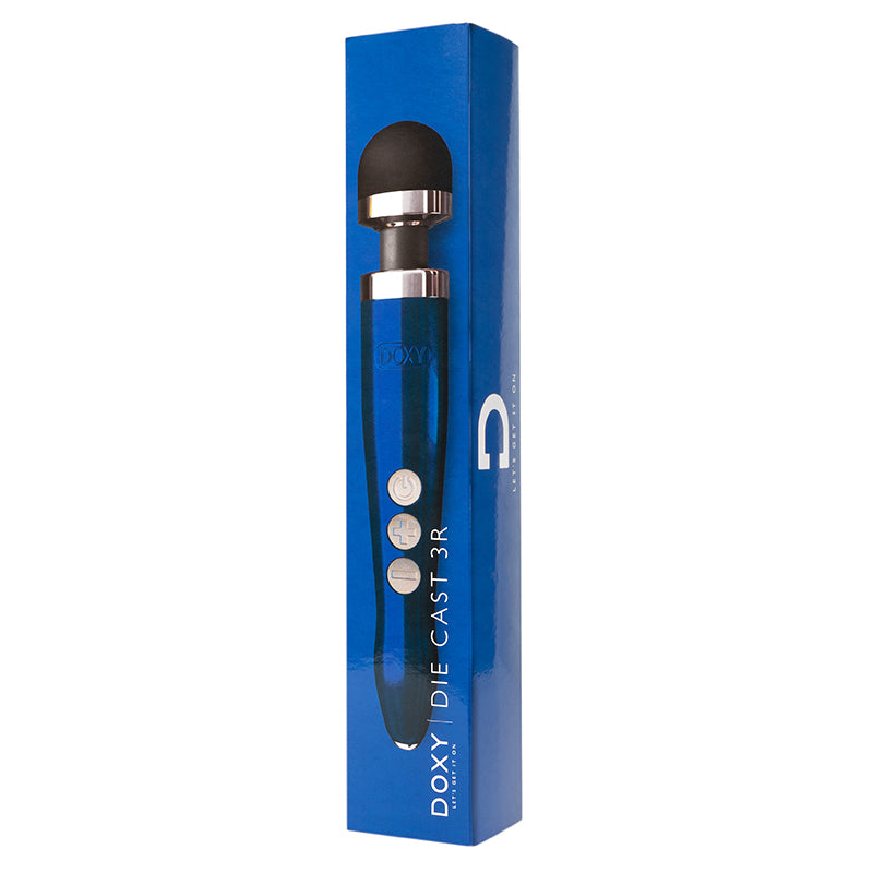 Doxy Die Cast 3 Rechargeable Blue Flame - XOXTOYS