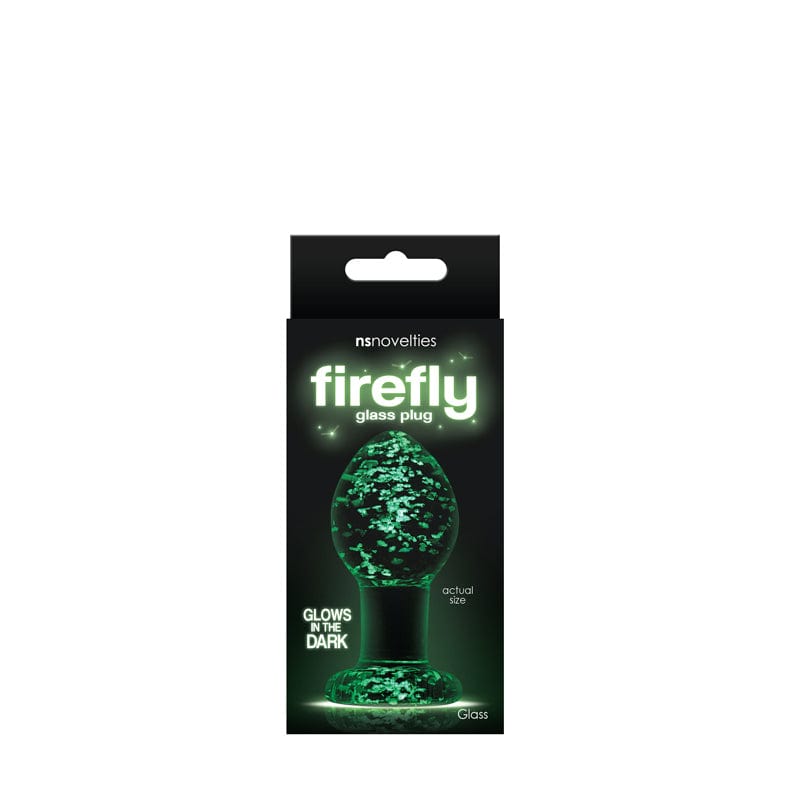 NS Novelties Anal Toys NS Novelties Firefly Glow in the Dark Plug Medium