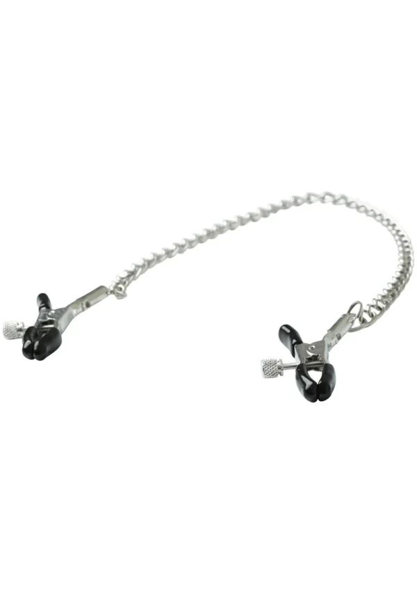 Sportsheets Chained Nipple Clamps - XOXTOYS