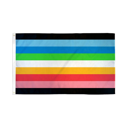 Flags Importer Pride Flags Flags Importer 3' x 5' Queer Pride Flag