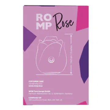 ROMP Clitoral Stimulators Romp Rose 2.0 Clitoral Suction Vibrator