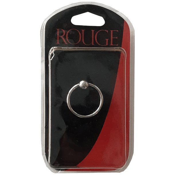 Rouge Stainless Steel Glans Ring with Pressure Point Ball packaging