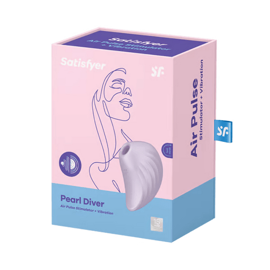 Satisfyer Clitoral Stimulators Violet Satisfyer Pearl Diver