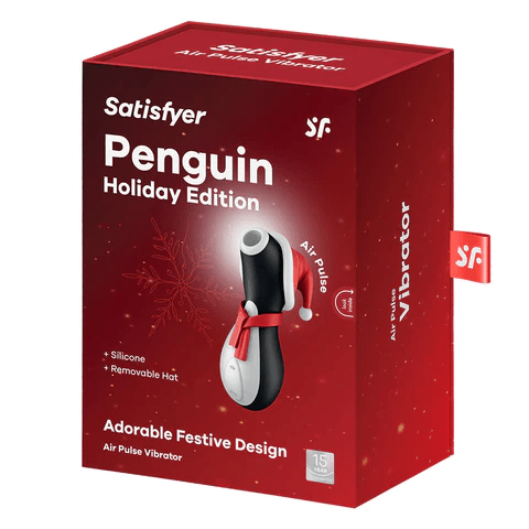 Satisfyer Clitoral Stimulators Satisfyer Penguin Air Pulse Vibrator Holiday Edition