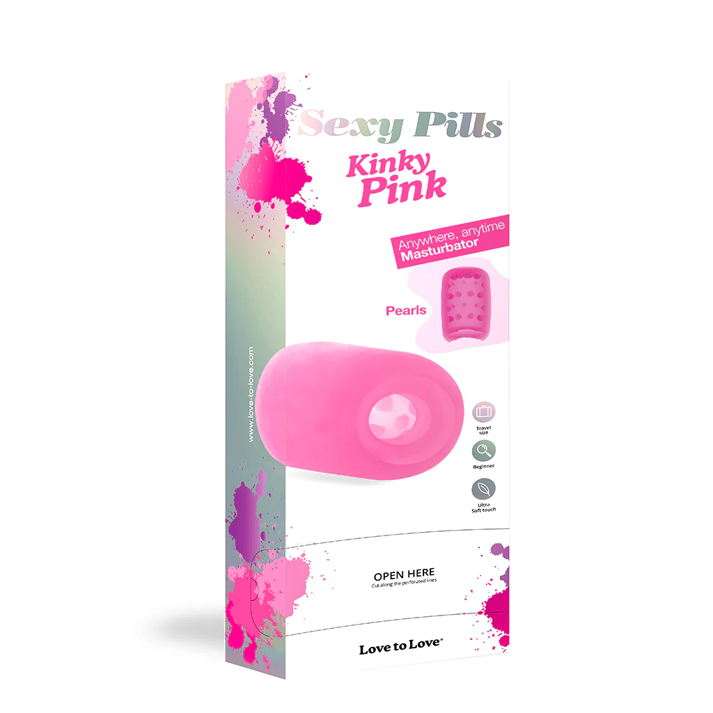 Love To Love Male Masturbators 6 pack Love To Love Sexy Pills Mini Masturbator Kinky Pink