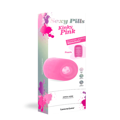 Love To Love Male Masturbators 6 pack Love To Love Sexy Pills Mini Masturbator Kinky Pink