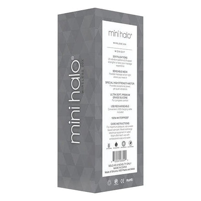 Shibari Mini Halo Wand Midnight Black packaging
