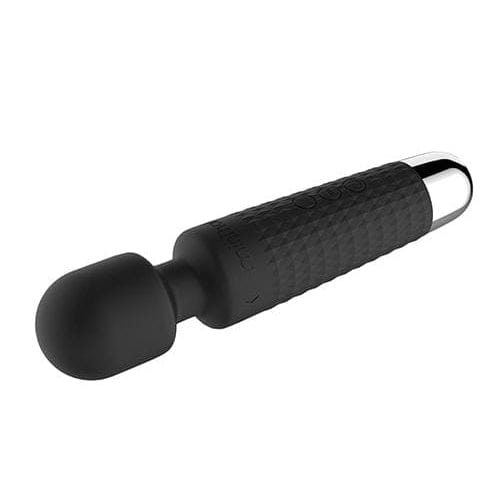 Shibari Mini Halo Wand Midnight Black side view