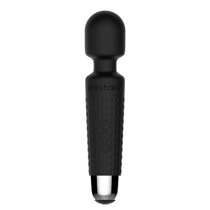 Shibari Mini Halo Wand in Midnight Black