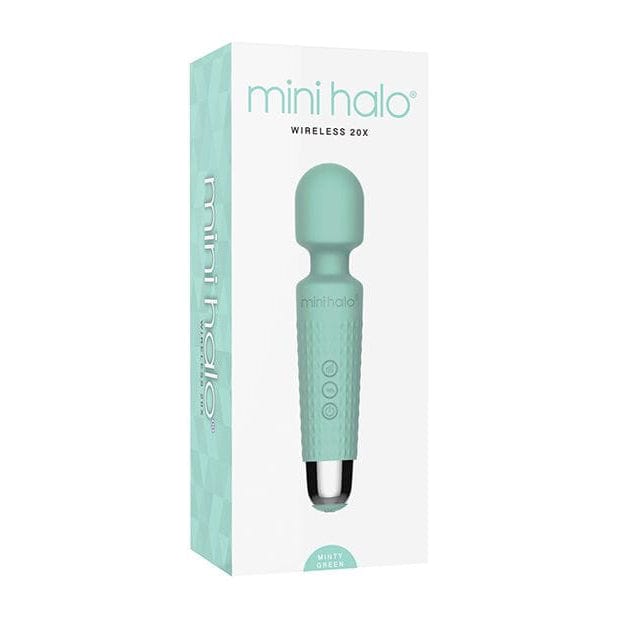 Shibari Mini Halo Wand Minty Green packaging