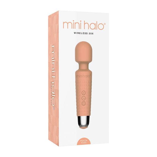 Shibari Mini Halo Wand Peach Fuzz packaging