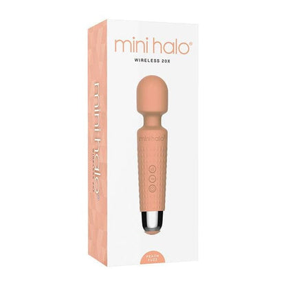 Shibari Mini Halo Wand Peach Fuzz packaging