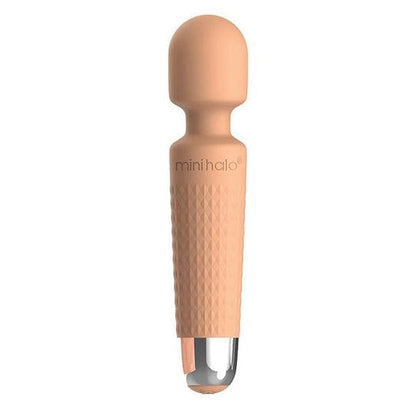 Shibari Mini Halo Wand in Peach Fuzz