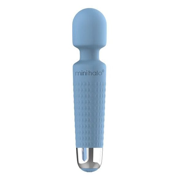 Shibari Mini Halo Wand in Powder Blue